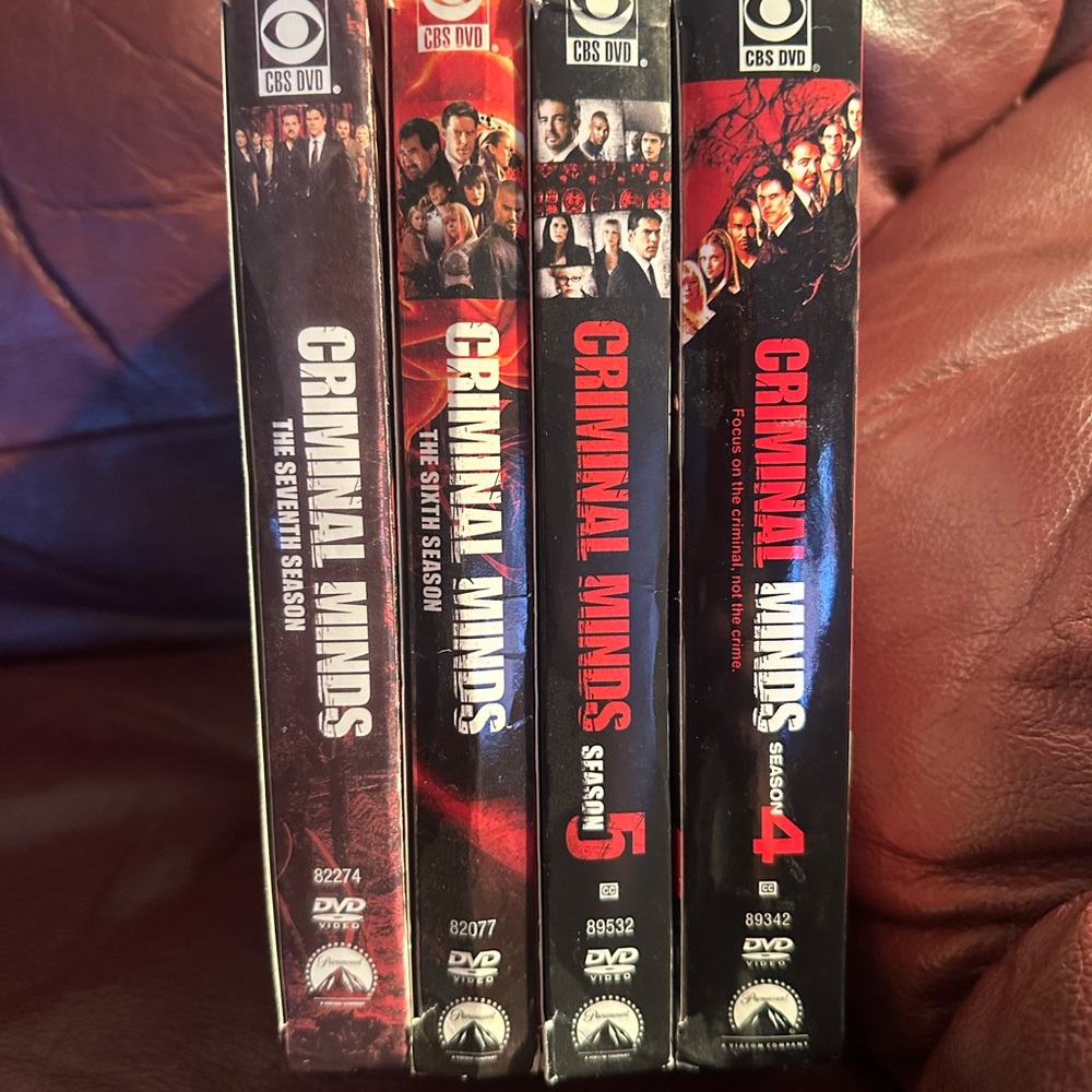 Criminal minds dvd set.